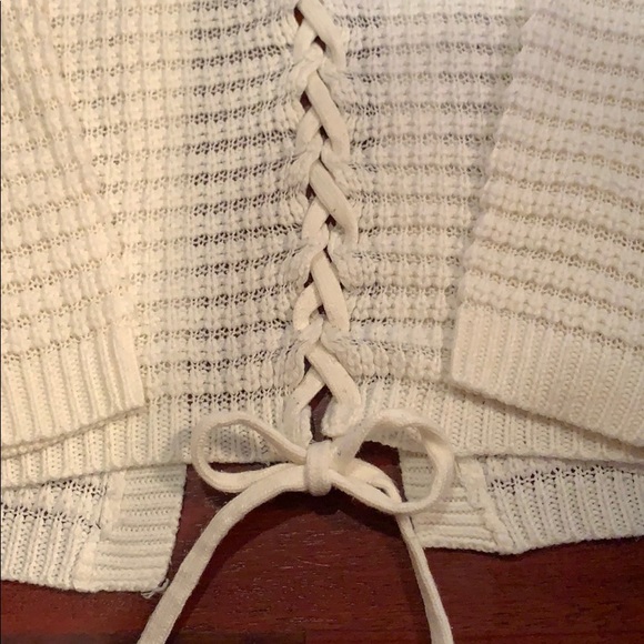 Ivory Knit Cardigan - Picture 3 of 3